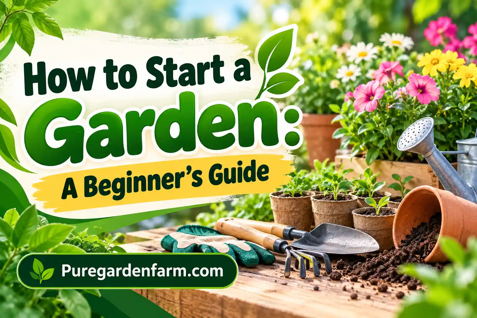 How to Start a Garden: A Beginner’s Guide