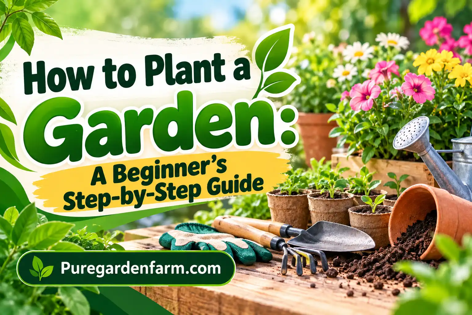 How to Plant a Garden: A Beginner’s Step-by-Step Guide